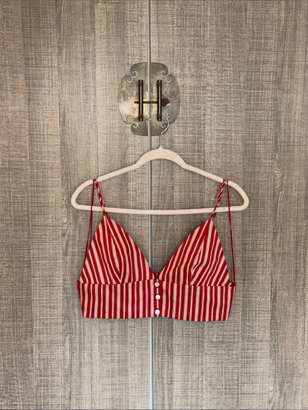 Zara Stripped Crop Tank Top - Picture 13 of 15